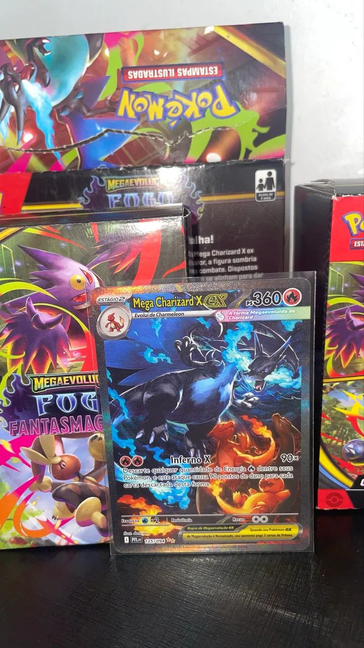Mega Charizard X EX - NM CARD para a sua Coleção