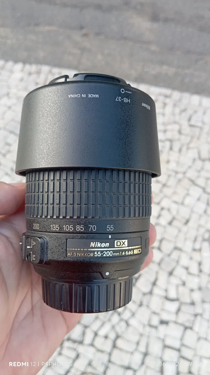lente nikon 55 200mm