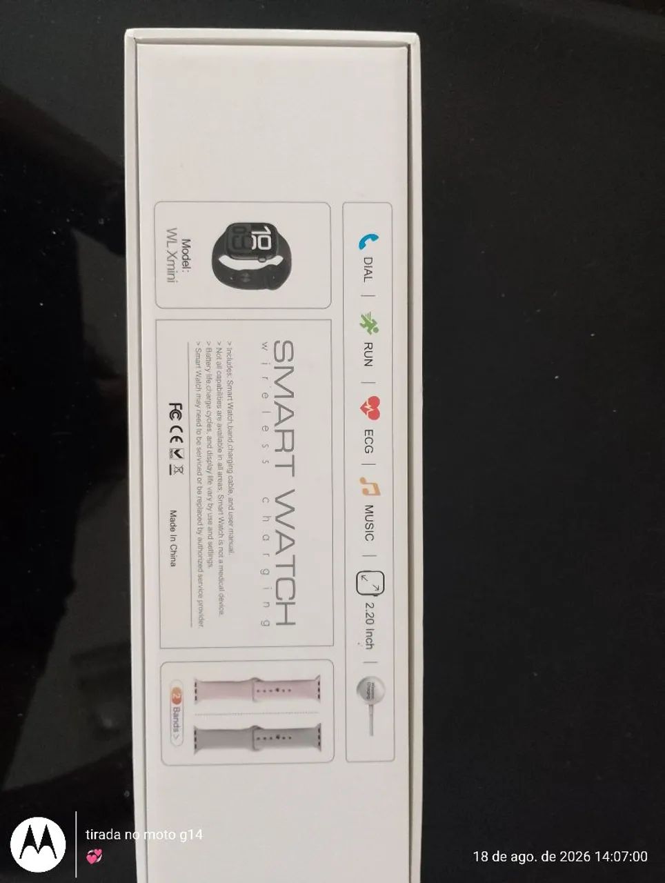 Relógio smart watch digital mini amoled - Foto 3