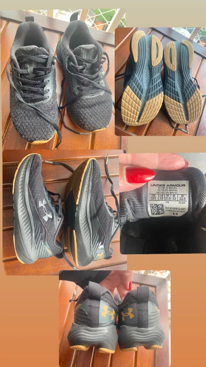 Tênis Under Armour Charged Wing SE  - Foto 5