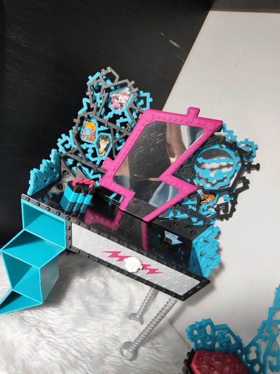 Playset Monster High Penteadeira Frankie Stein  - Foto 2