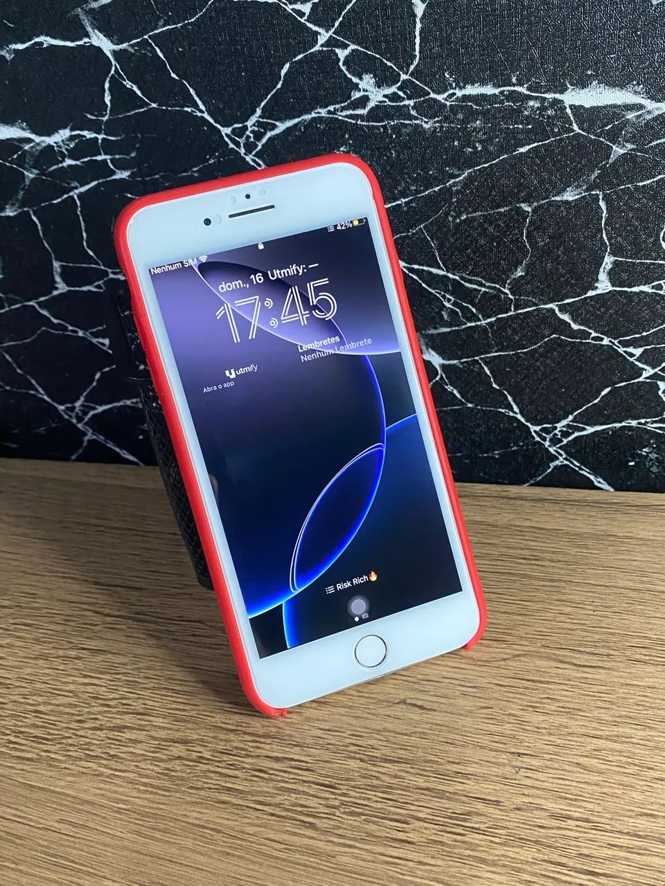 ? iPhone 8 Plus Rose ? Bateria e Tela NOVAS!  Vendo iPhone 8 