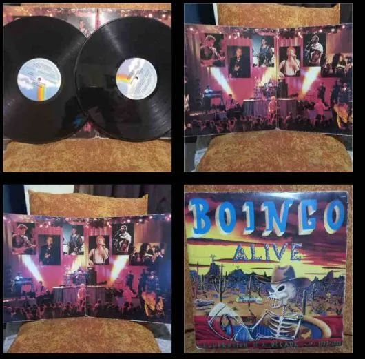 Disco de Vinil LP Oingo Boingo "Alive" Duplo