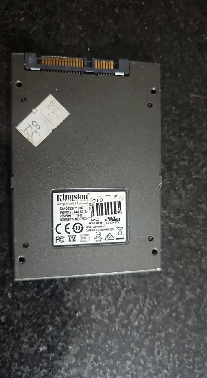 SSD Kingston - Aceito proposta