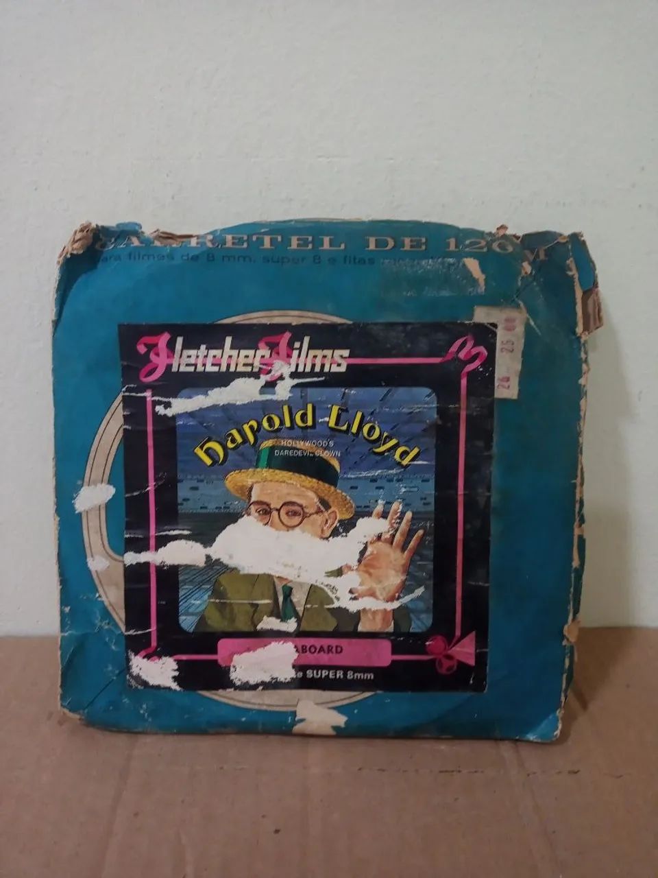 Super 8 - Fletcher Films - Harold Lloyd - Trouble in Store HAL9 -