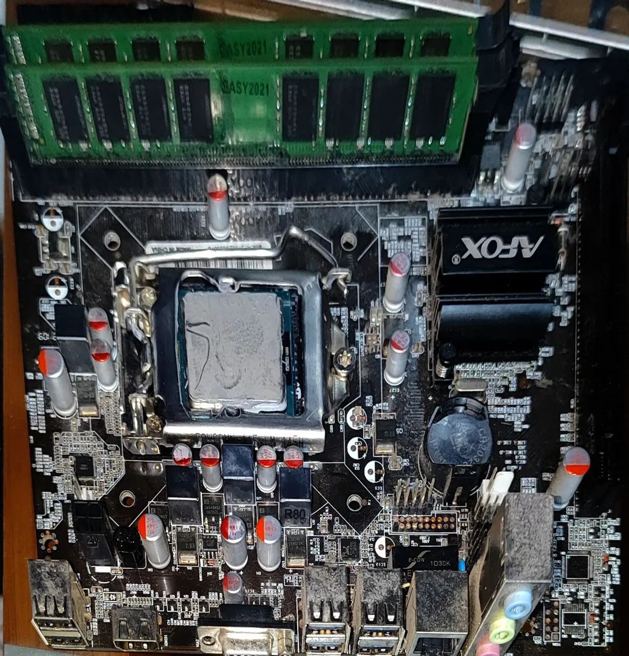 Kit i5 3470 16gb ram placa mãe asfox - Foto 4