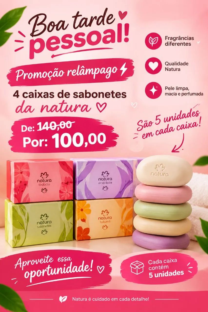 Sabonetes natura