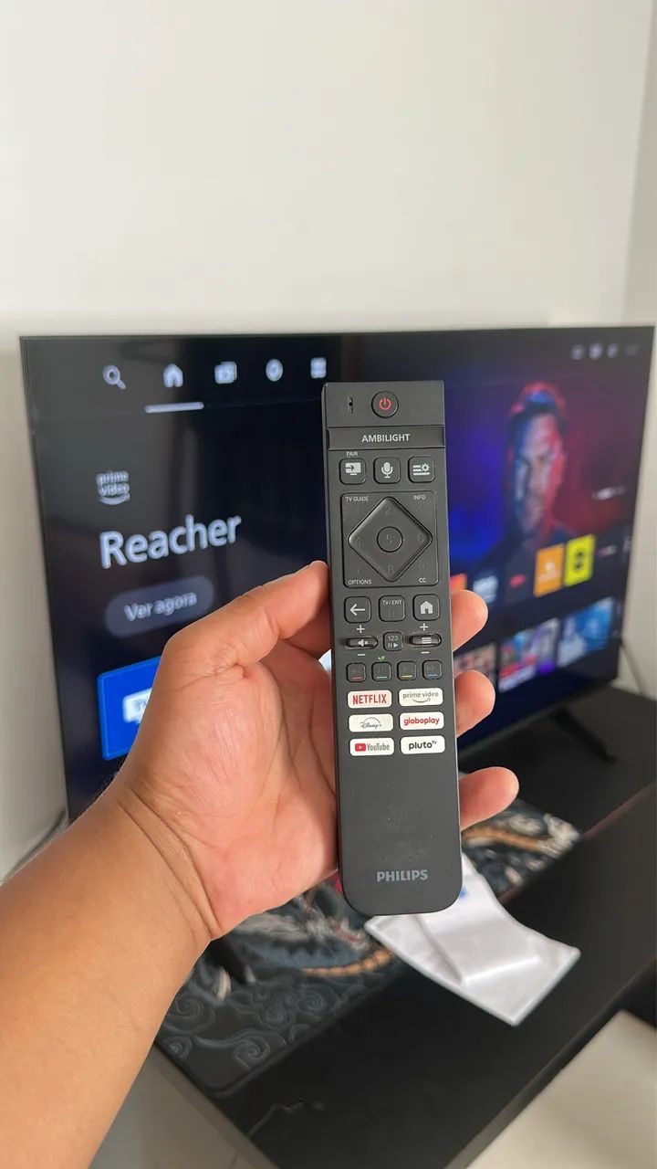 Tv smart 50 polegadas 4k tenho nota fiscal - Foto 3