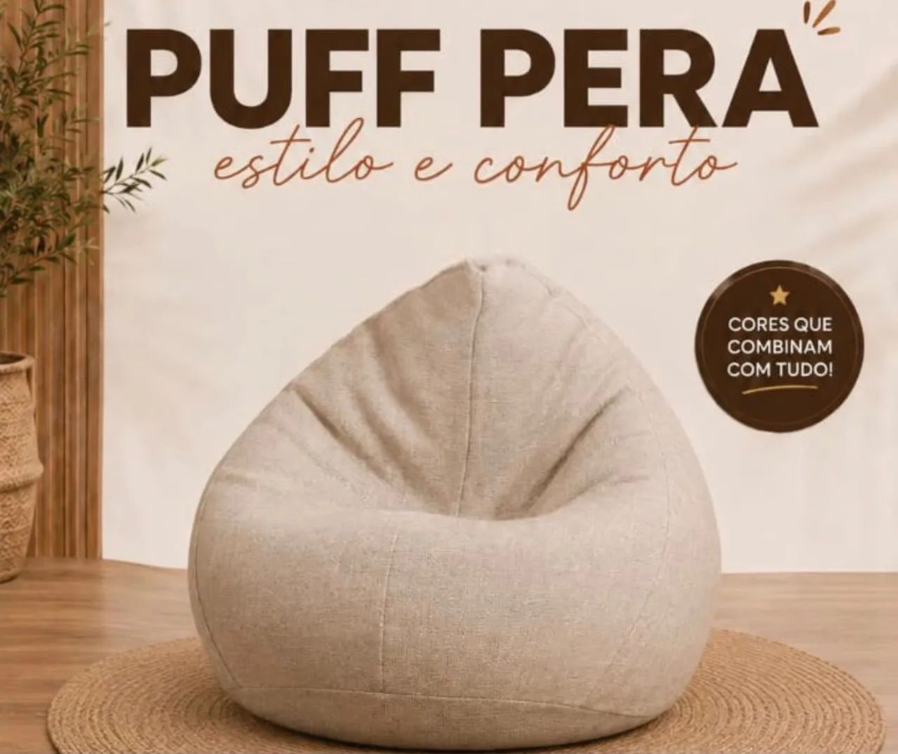 PUFF PERA MEGA OFERTA - Foto 2