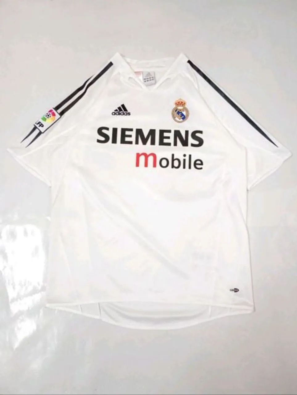 camisa adidas real madrid raul 7 2004 original retro futebol