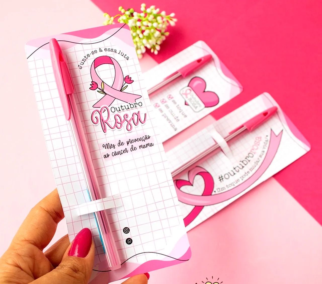 ? LEMBRANCINHAS PERSONALIZADAS ? OUTUBRO ROSA ? - Foto 5