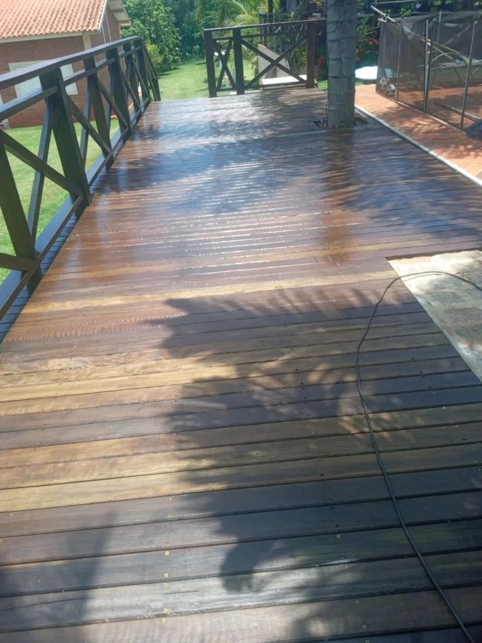 Decks em madeira tratada  - Foto 4