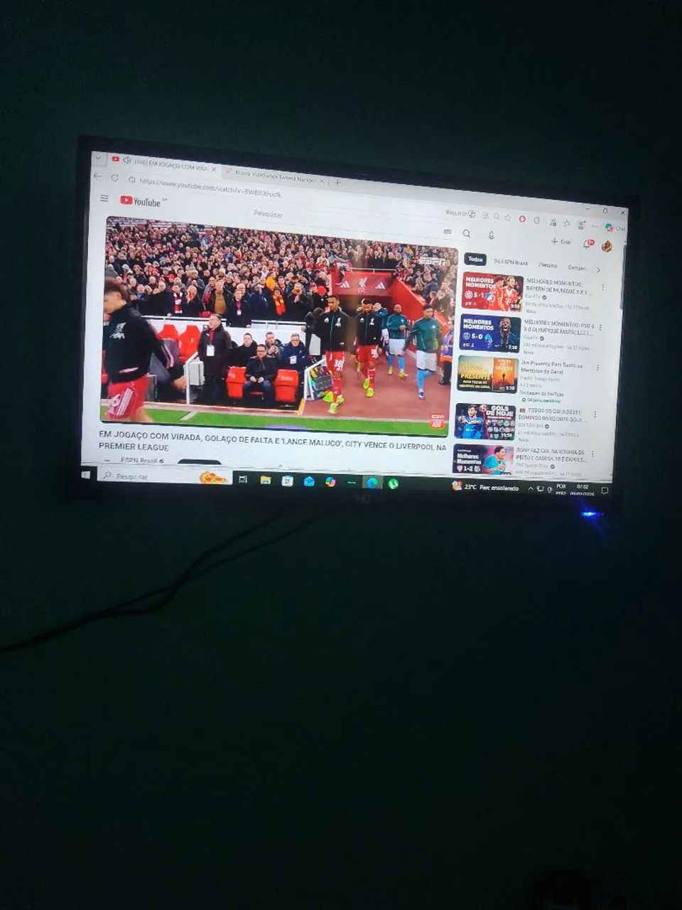 Smart tv semi nova HQ 32 polegadas  - Foto 2