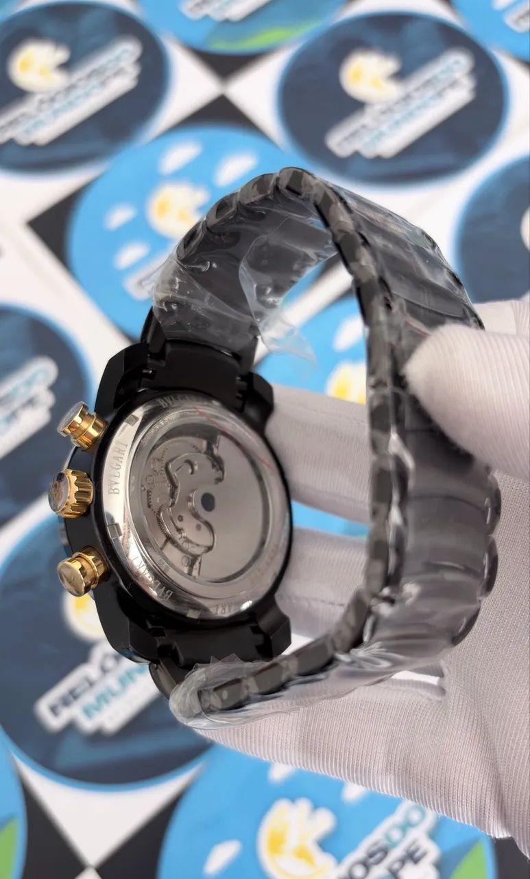 Relógio Bulgari Automático Masculino - Foto 5