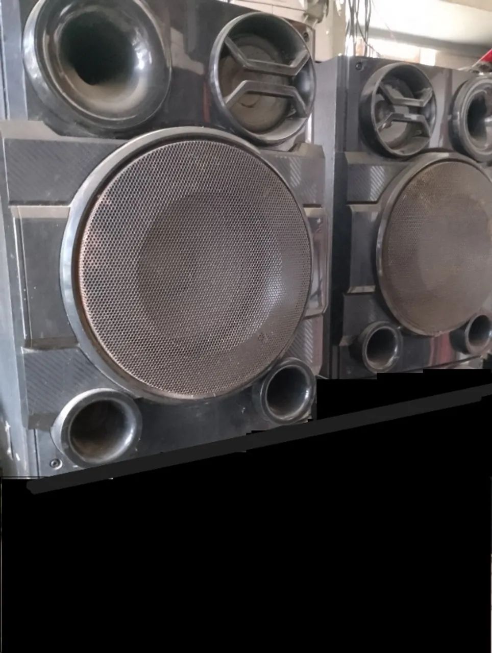 2 cxs lg 300w 6ohms triwey 8pol sem defeito - Foto 2