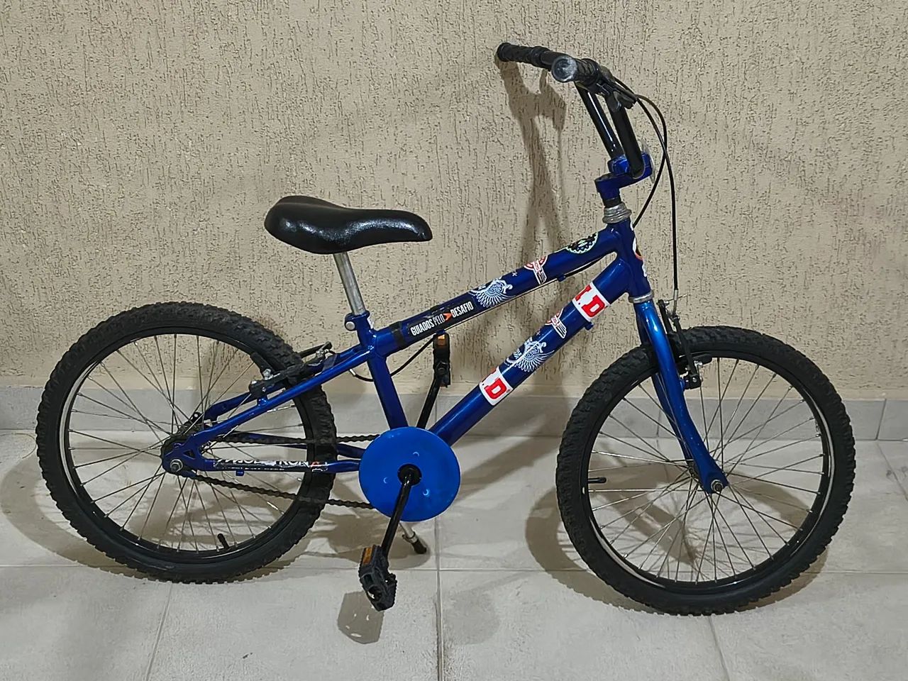 Bicicleta Azul Aro 20 Semi nova - Foto 2