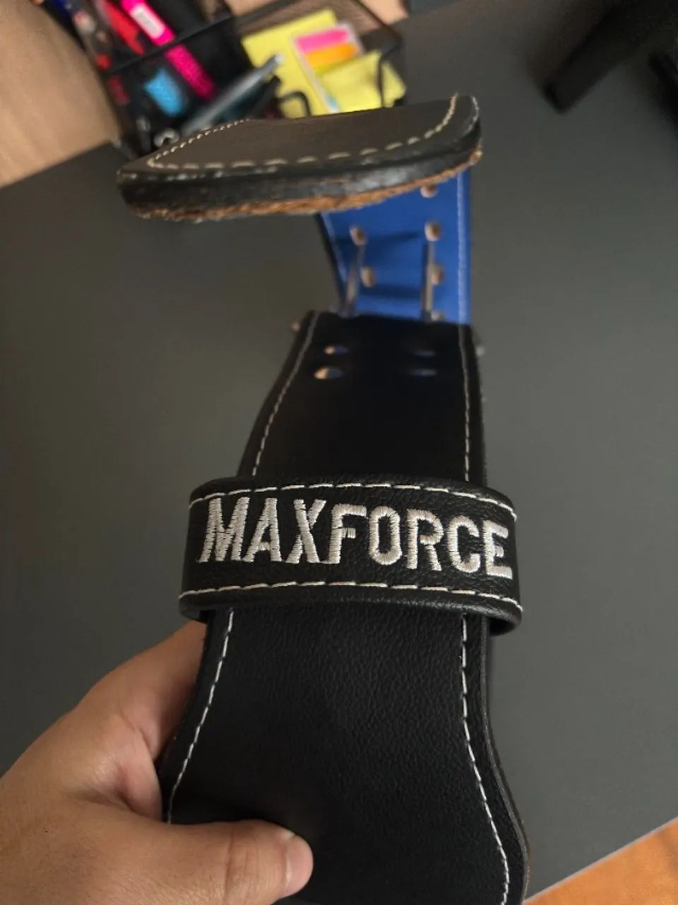 Cinto de academia Max force - P - Foto 2