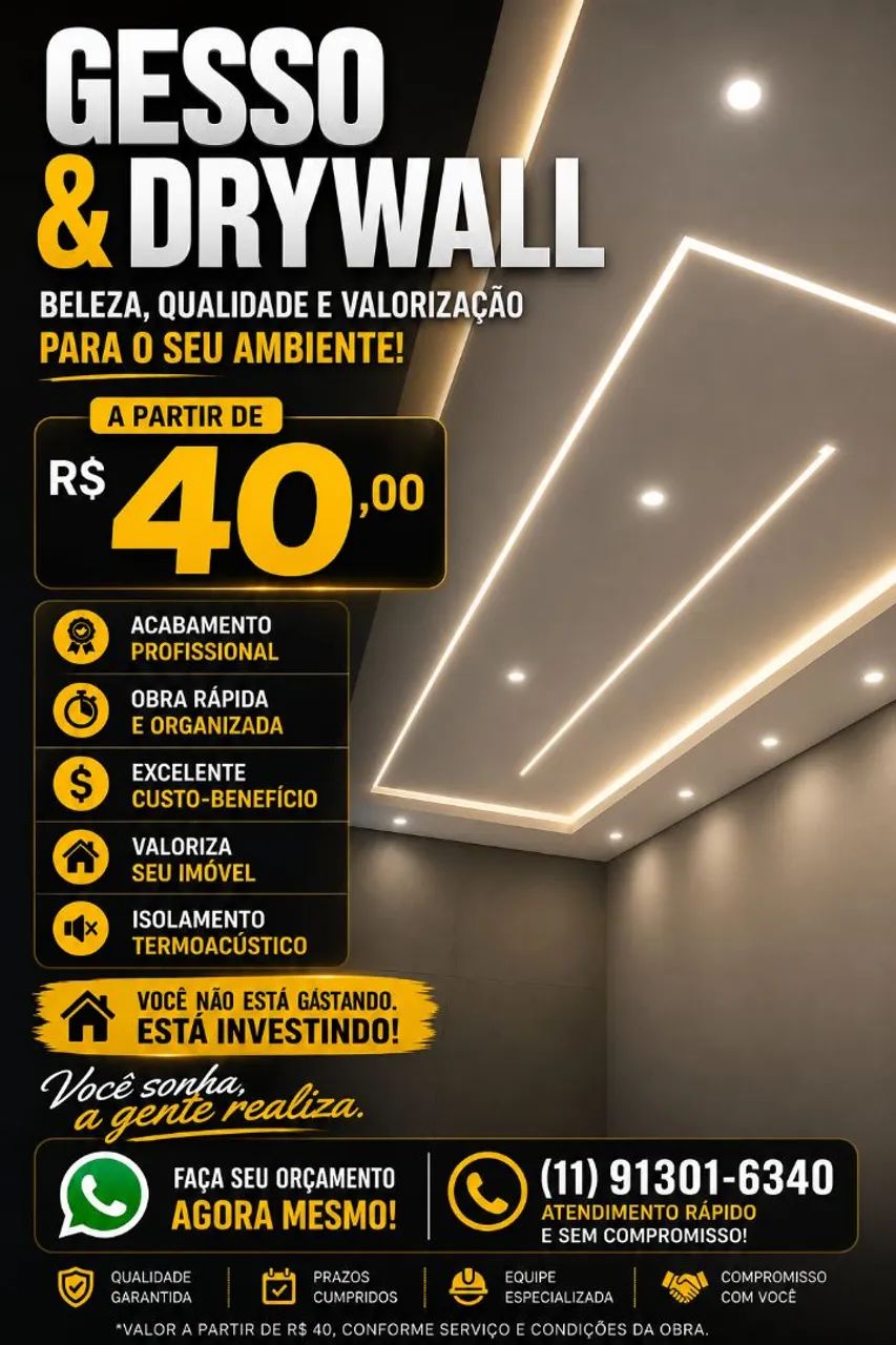 N.A soluções a seco e Dry wall - Foto 2