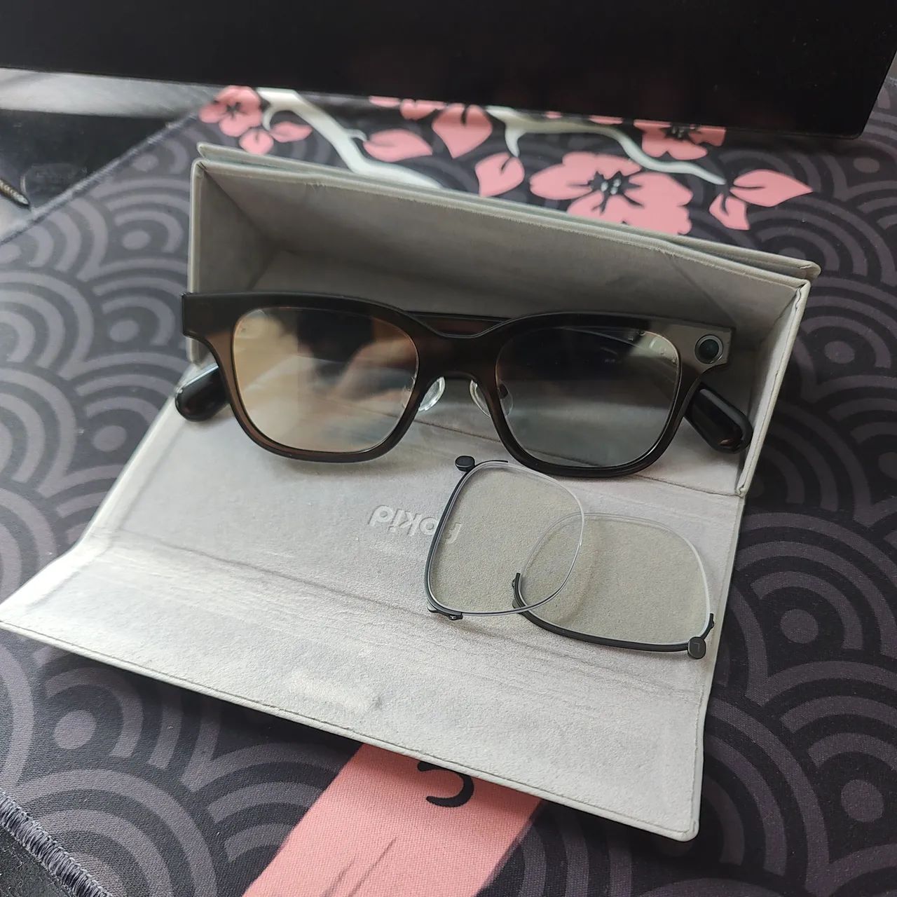 Rokid AI Glasses - Óculos inteligente com câmera e display