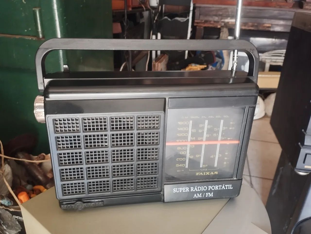 Motoradio antigo AM FM funcionando. - Foto 3