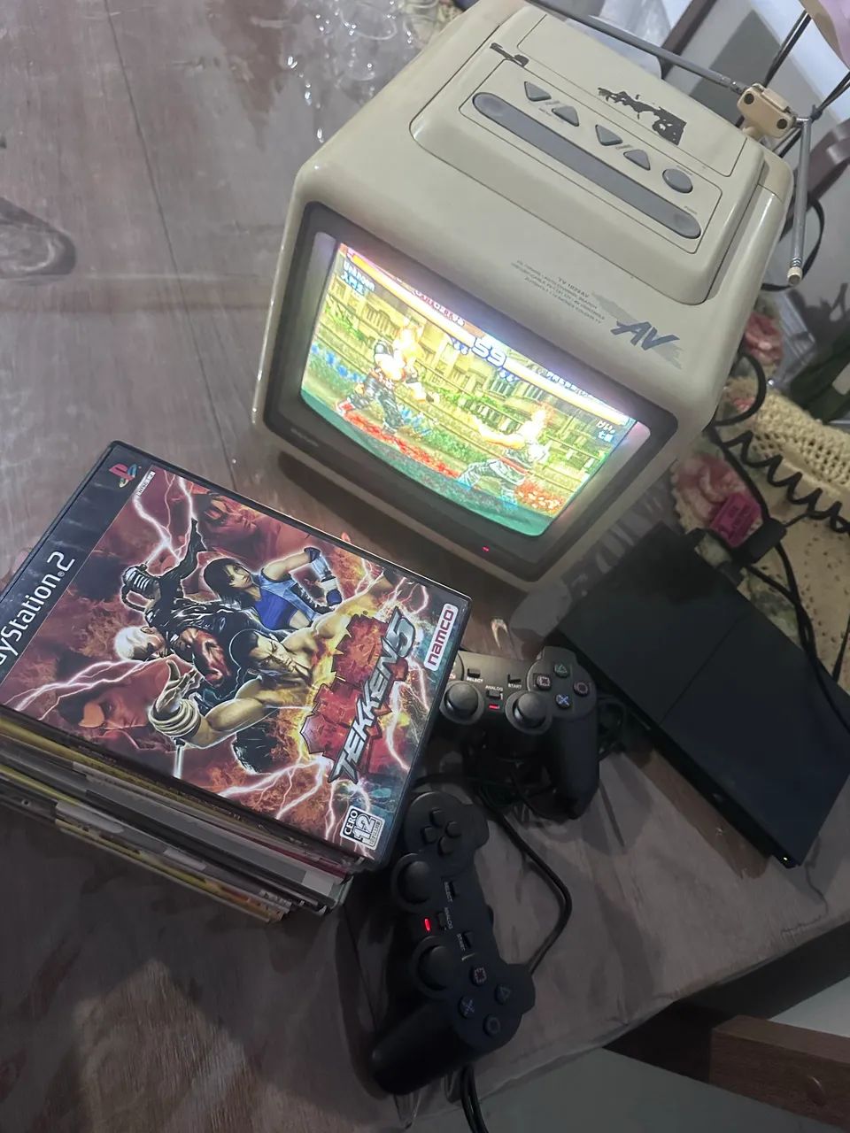 Ps2 completo com jogos japonês  - Foto 5