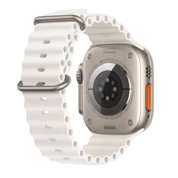 Relogio smartwatch ultra branco - Foto 2