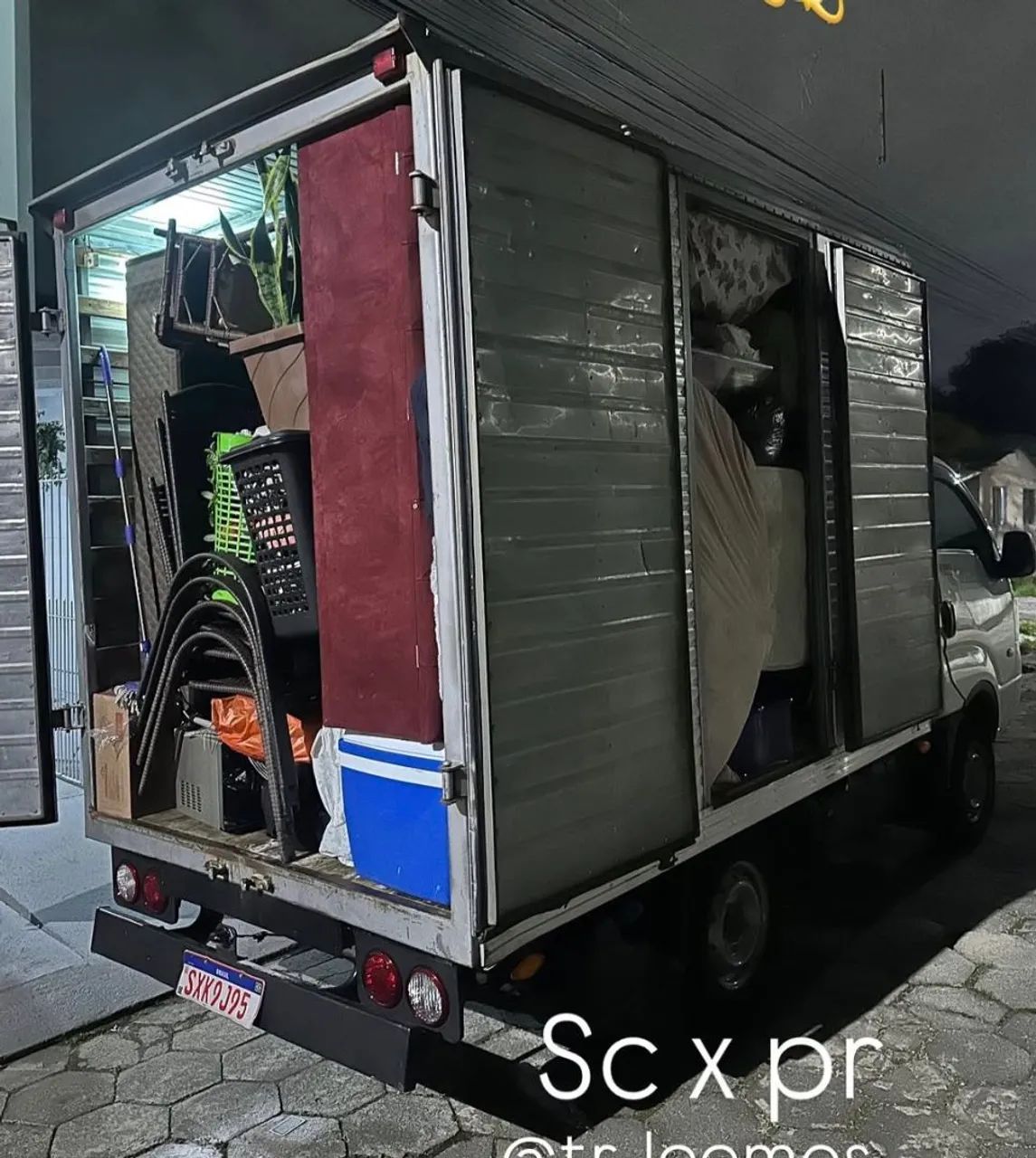 Frete Paraná X Santa Catarina 