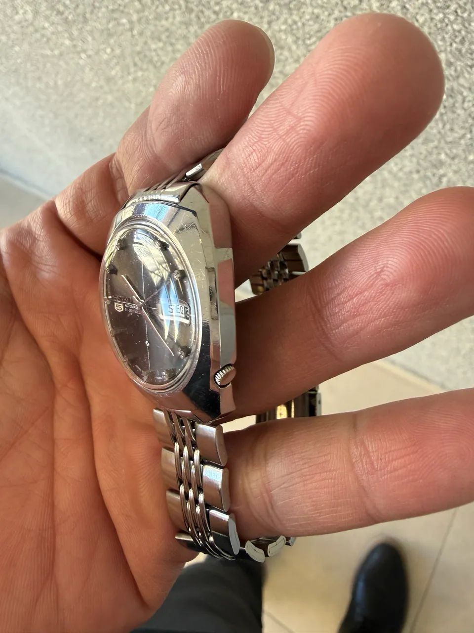 Relógio Vintage Seiko 5 Automático - Ref. 6119-7080 - Foto 2