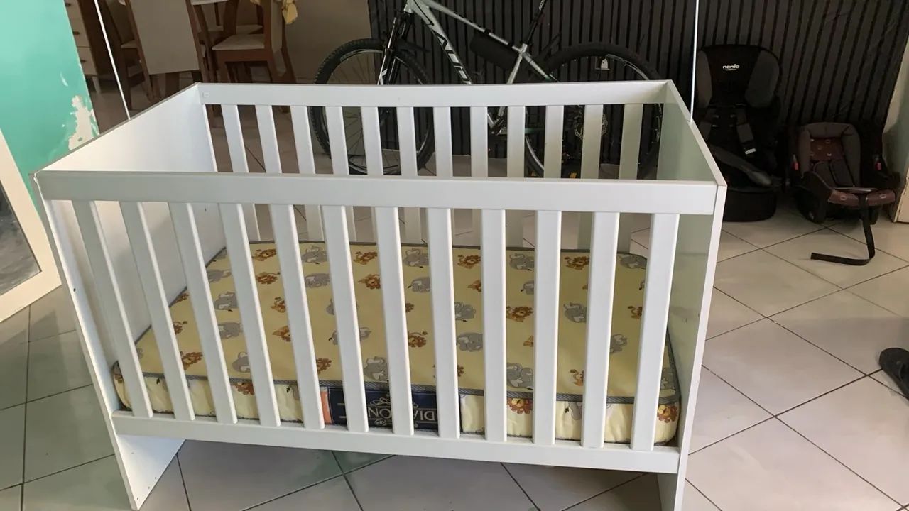 Berço com estrado regulável em 2 posições - Foto 2