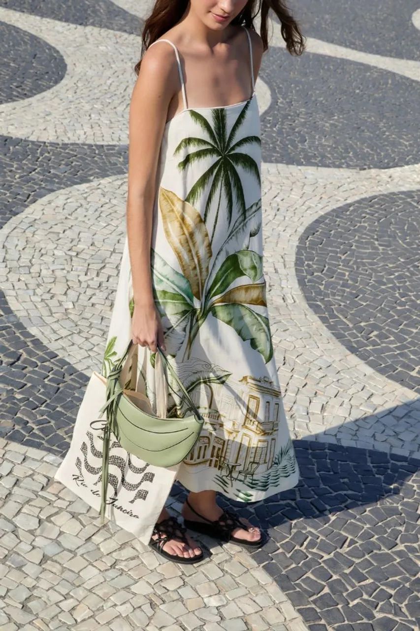 Vestido midi Teresa Farm