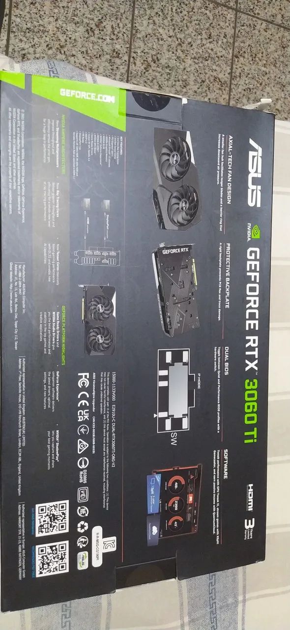 Rtx 3060 ti Asus dual  - Foto 2