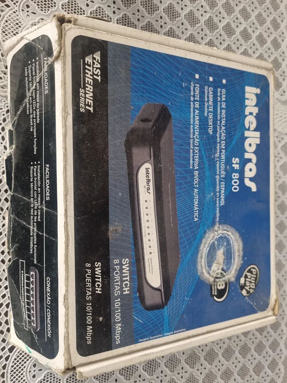 Smith SF 800 intelbras 8 Portas 10/100Mbps