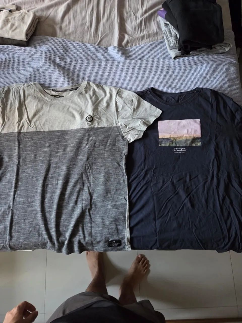 kit 4 camisetas masculinas variadas - Foto 2