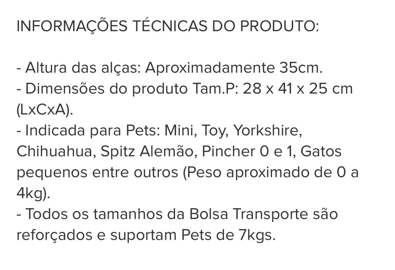 Bolsa Transporte Pet - Foto 4
