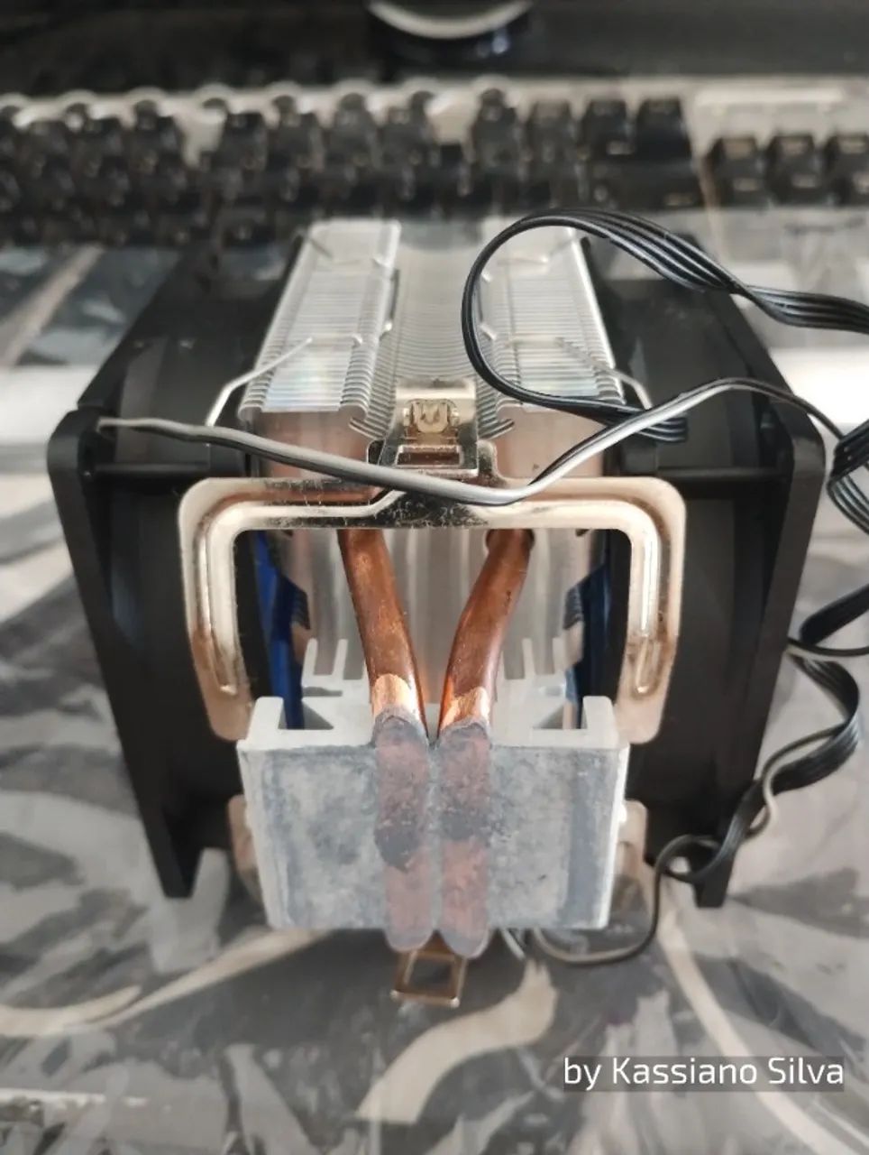 Air cooler Dexter gamer com led azul e suport intel/amd - Foto 3