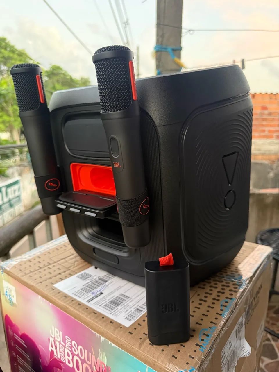 JBL ENCORE 2 com 2 microfones - Foto 4