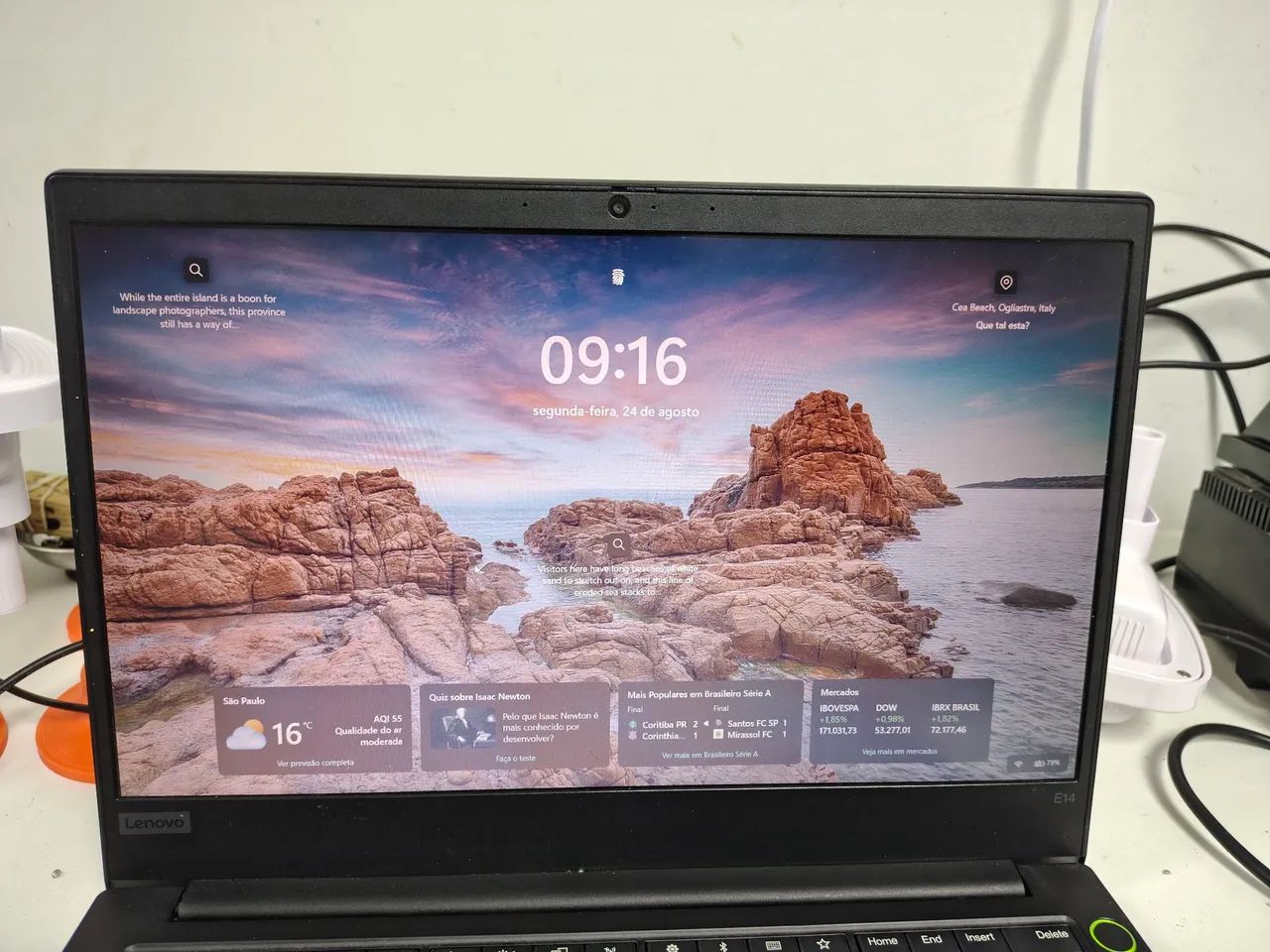 Notebook Lenovo ThinkPad E14 - Perfeito para trabalho e estudos