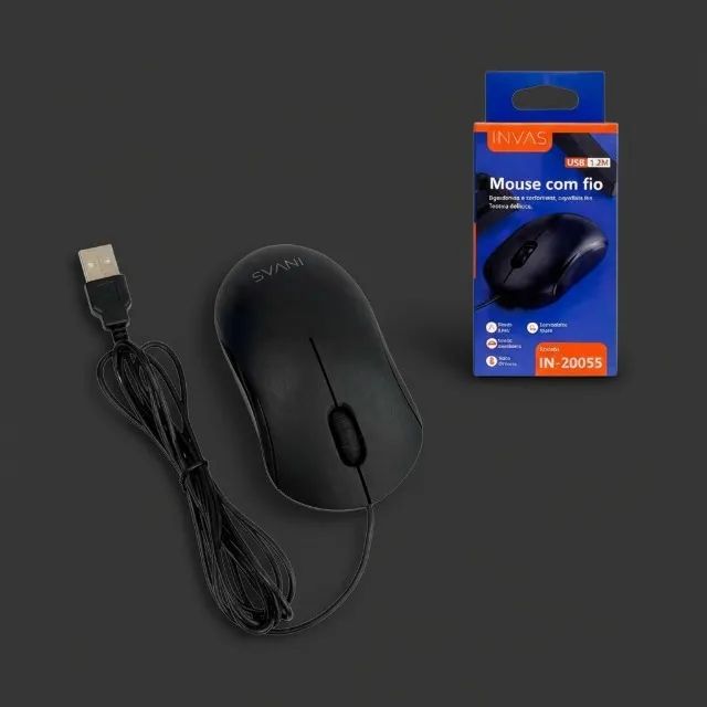 MOUSE COM FIO USB405754812187299840