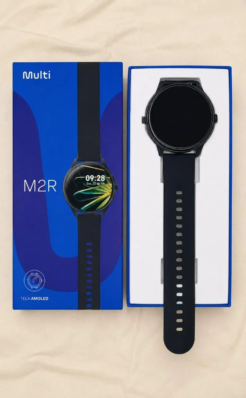 Relogio smartwatch M2R - Multilaser