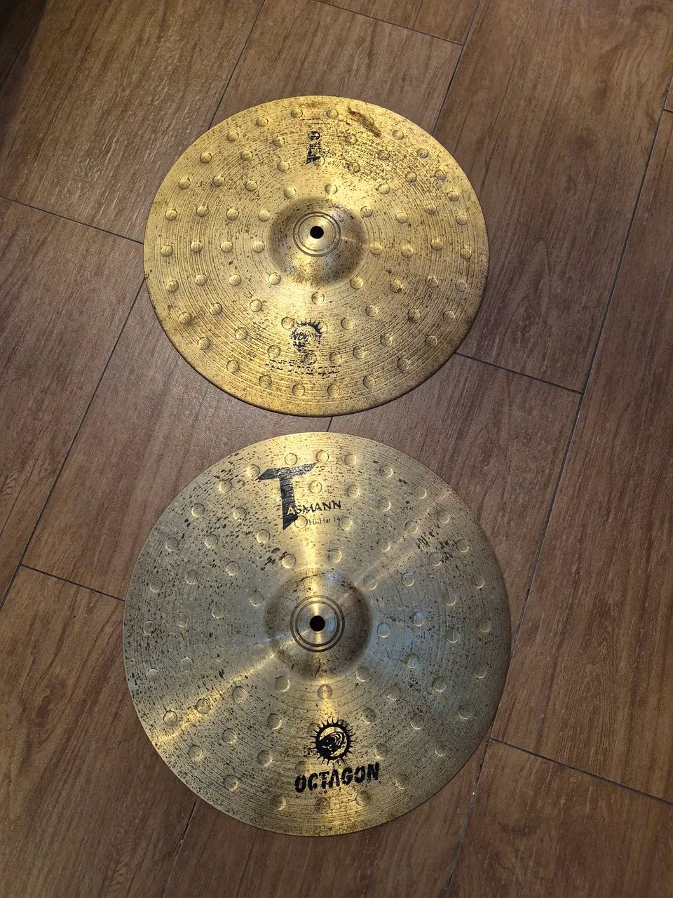 Pratos chimbal octagon tasmann 14" - Foto 4