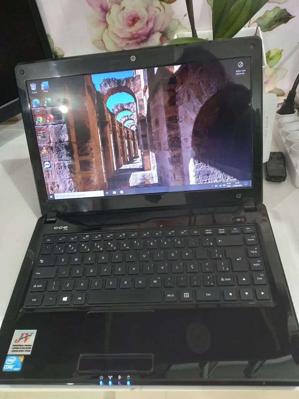 Notebook,  Formatado, Intel core i3, com garantia 