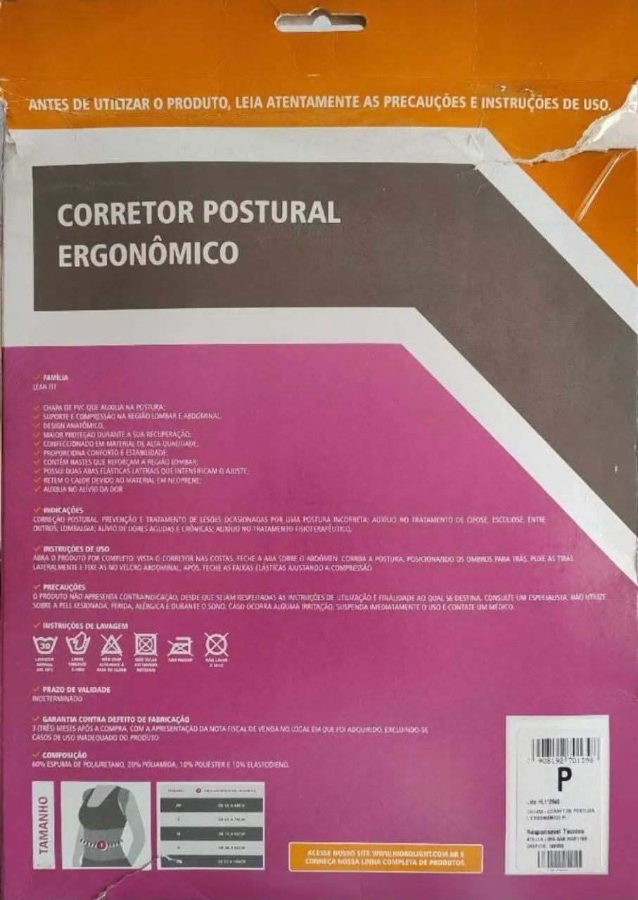 Corretor Postotal  Ergonômico  - Foto 4