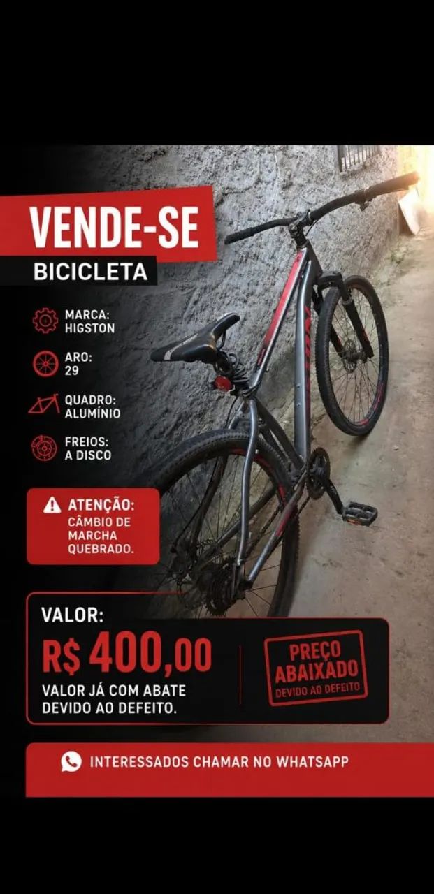 Bicicleta usada 