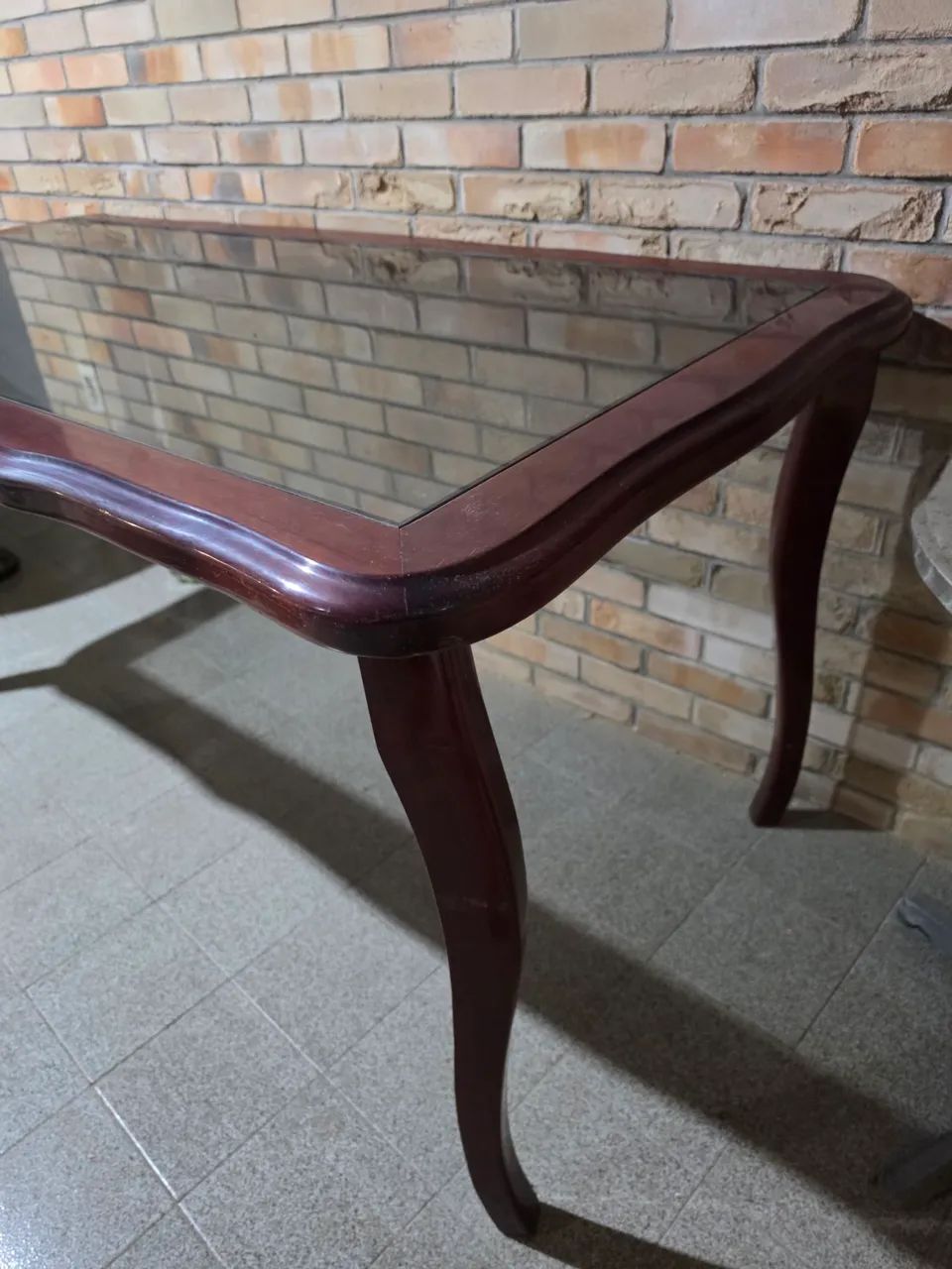 Mesa em madeira de mogno puro - Foto 5