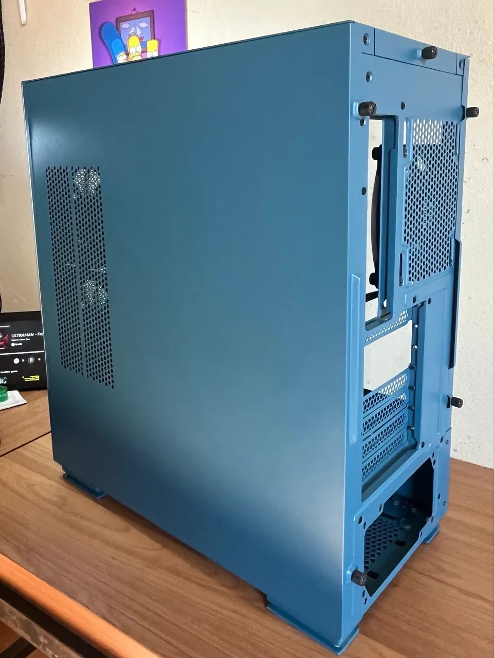 Gabinete Montech Sky Two Blue + kit de fans - Foto 2