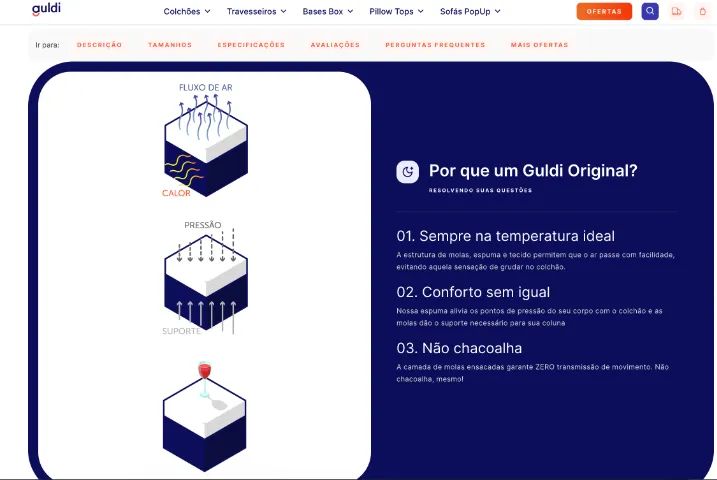 Colchão Guldi Original - Foto 5