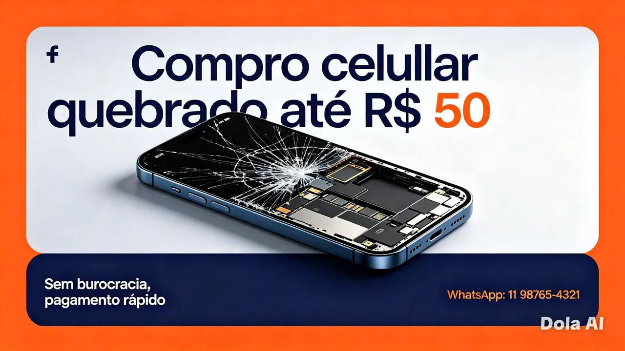 Compra o celular