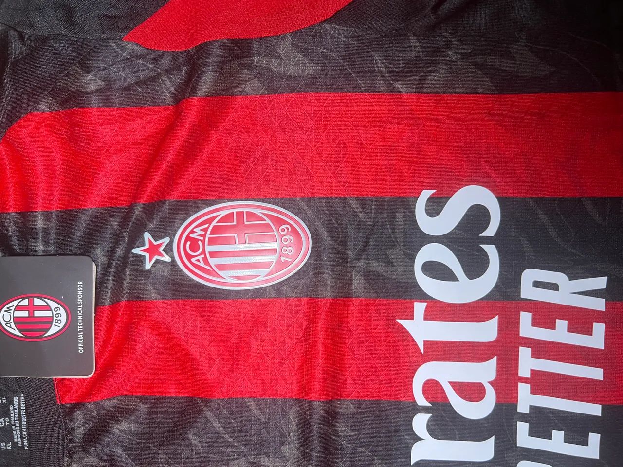 Camisa do Milan preta 25/26  - Foto 5