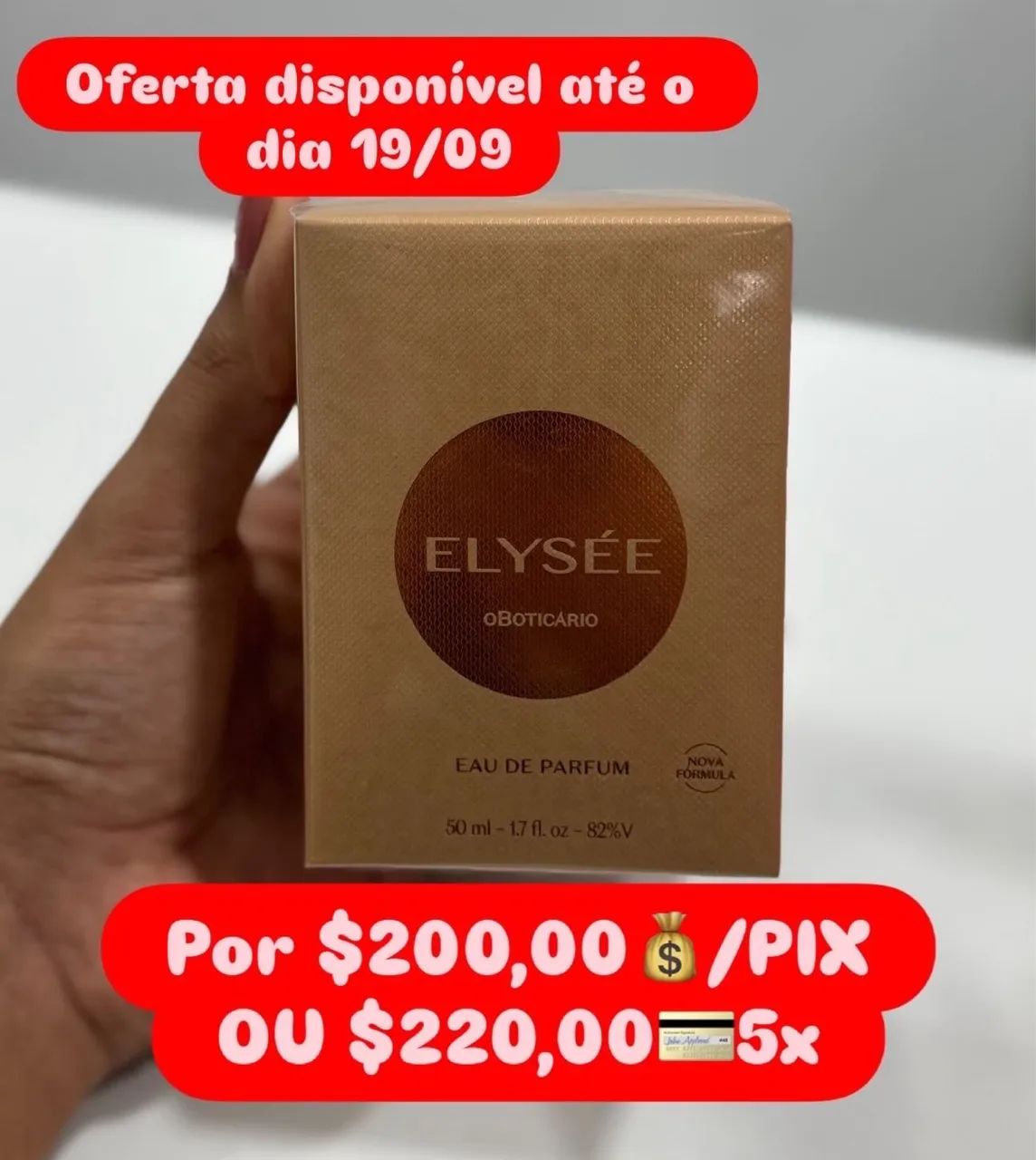 Perfumes em promoção 
