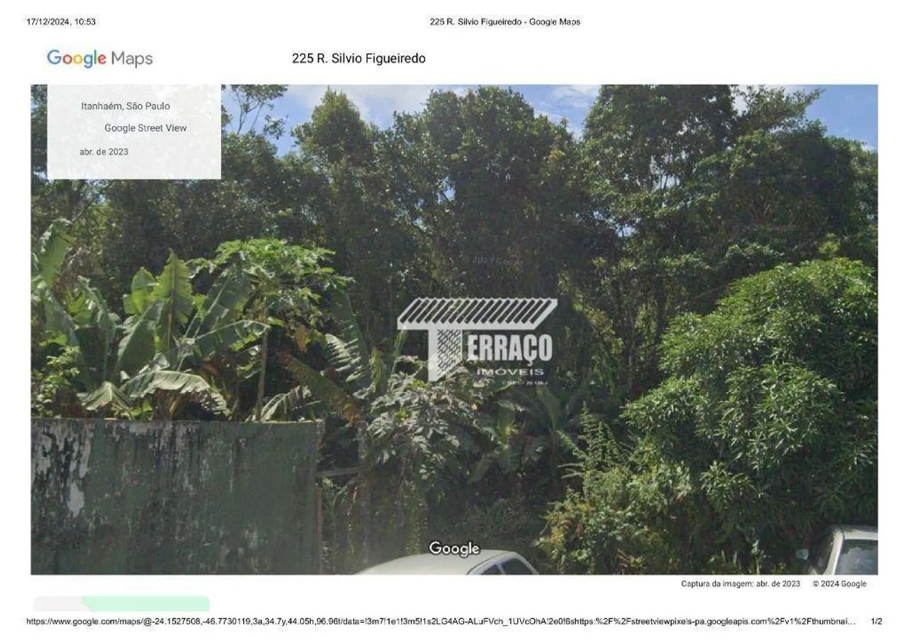 Terreno à venda, 312 m² - Jardim Suarão - Itanhaém/SP